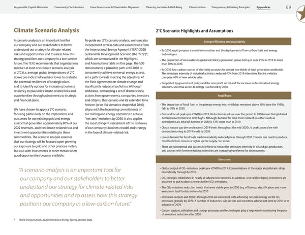 2023 ESG Report | Franco-Nevada - Page 71