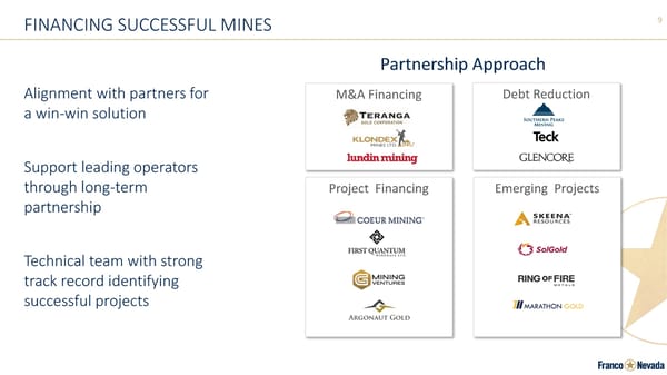 Franco-Nevada Corporate Presentation - Page 9